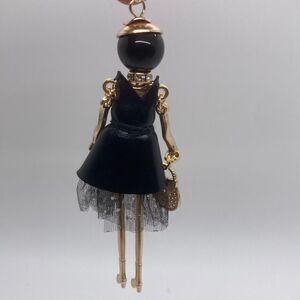 Little Black Dress Pendant Necklace Boxed Fashion Jewelry